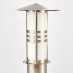 Sokkellampe Erina, stål, 40 cm