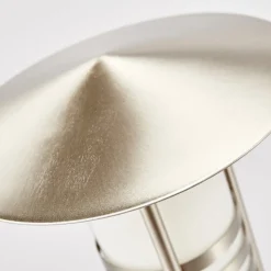 Sokkellampe Erina, stål, 40 cm