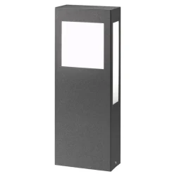 Sokkellampe i stål Aqua Paulo med 2G11-LED