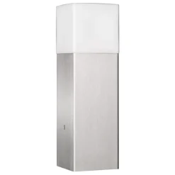 Sokkellampe Linus i stål