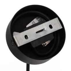 Sol glas-hængelampe, Ø 35cm, sort/klar