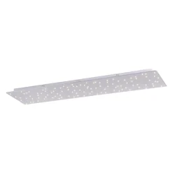 Sparkle LED-loftlampe CCT dim stål 100x45cm