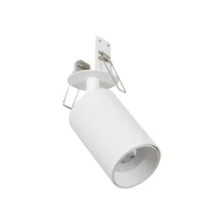 Stage indbygningsspot, hvidt