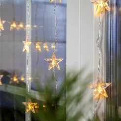 Star Curtain LED-lysforhæng, 30 lyskilder