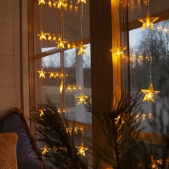 Star Curtain LED-lysforhæng, 30 lyskilder