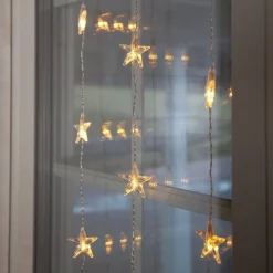 Star Curtain LED-lysforhæng, 30 lyskilder
