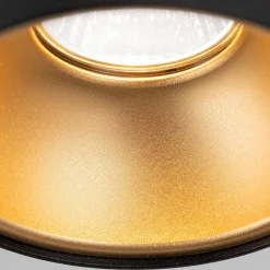 Starlight loftspot, rundt, sort