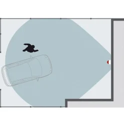 STEINEL infrarød vægsensor IS 2160 ECO, sort