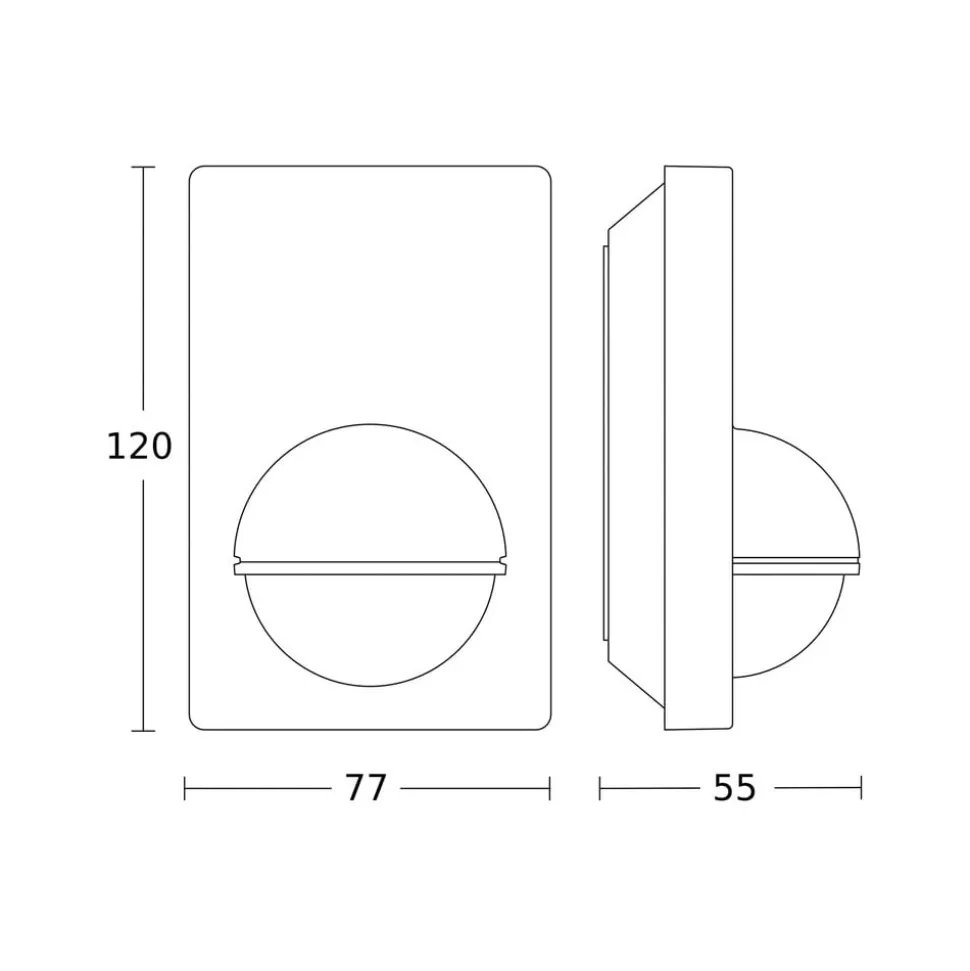 STEINEL IS 180-2 bevægelsessensor, antracit