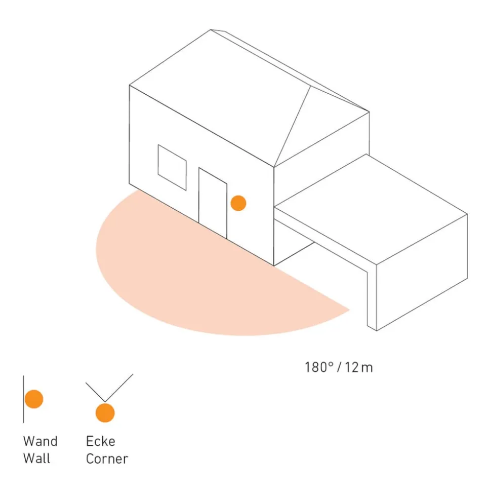 STEINEL IS 180-2 bevægelsessensor, antracit
