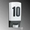 STEINEL L 1 husnummerlampe med sensor sort
