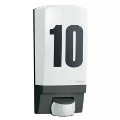 STEINEL L 1 husnummerlampe med sensor sort
