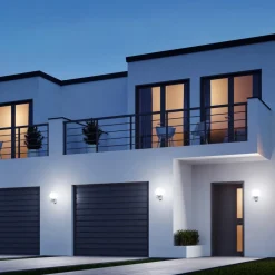 STEINEL L 585 S udendørs væglampe, sensor, hvid