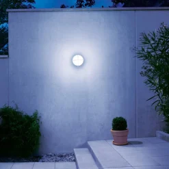 STEINEL L 331 S udendørs væglampe, sensor, gitter