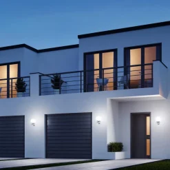 STEINEL L 585 S udendørs væglampe, sensor, hvid