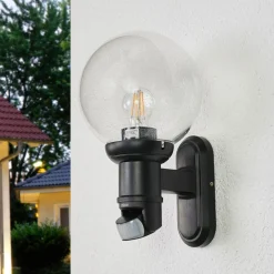 STEINEL L 560 S udendørs væglampe med sensor, sort