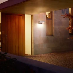 STEINEL L 800 SC udendørs LED-væglampe med sensor, antracit