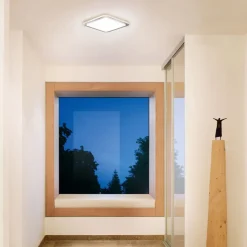 STEINEL RS D2 V3 LED-loftlampe, børstet stål