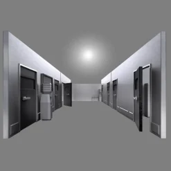 STEINEL RS Pro LED Flat loftlampe, 27 cm 3000 K