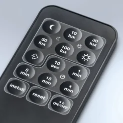 STEINEL SensIQ S bevægelsessensor, sort