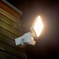 STEINEL XLED Home 2 S udendørsspot, sensor, hvidt