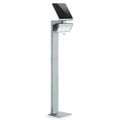 STEINEL XSolar Stand LED-solcellelampe, sølv