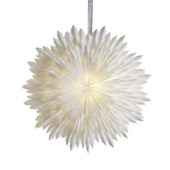 Stern Ice, hvid, papir, Ø 70 cm, uden fatning