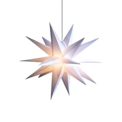 Sterntaler dekostjerne IP44 E14 Ø 55 cm hvid