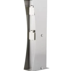 Stikkontaktssøjle Connect D2, stål