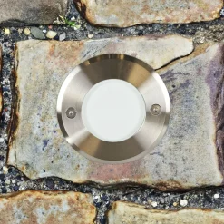 Stål - moderne LED nedgravningslampe LED-18