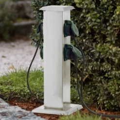 Stål stikkontaktkolonne Park 4