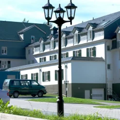 Stolpelampe med tre lys 2099, sort