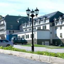 Stolpelampe med tre lys 2099, sort