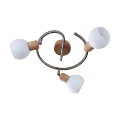 Svenka loftlampe, rondel, 3 lyskilder