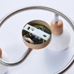 Svenka loftlampe, rondel, 3 lyskilder