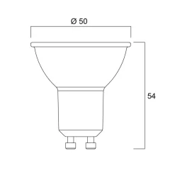 Sylvania LED-reflektor GU10 2,2W 4.000 K 350lm dim
