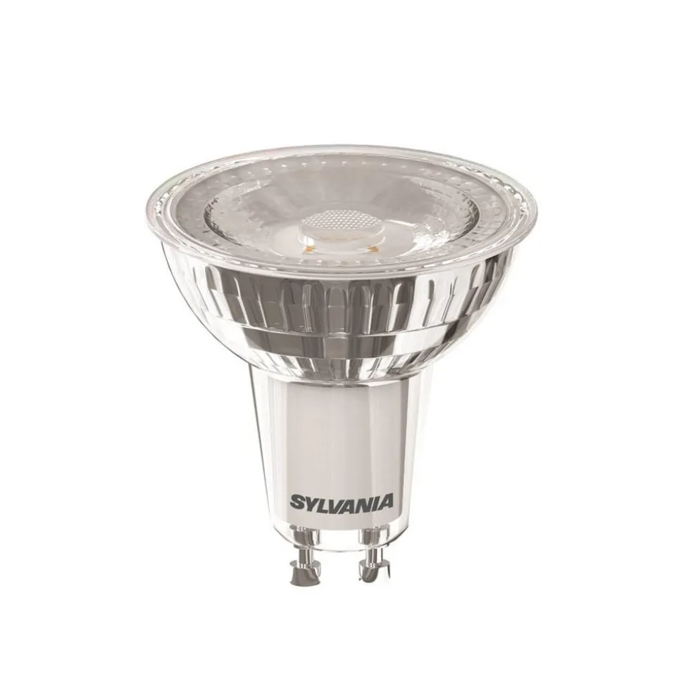 Sylvania LED-reflektorpære GU10 6W 3.000K 36° 600 lm glas