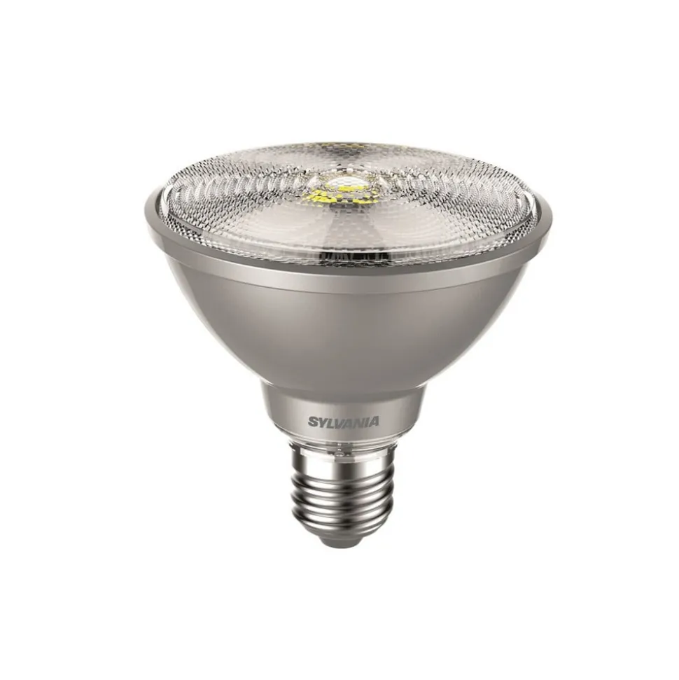 Sylvania LED-reflektorpære E27 11W PAR30 3.000K dæmpbar 36° 820lm