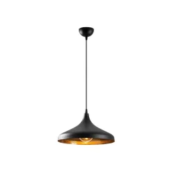 Tattoo 2641 hængelampe, Ø36cm, sort/guld