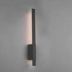 Tawa udendørs LED-væglampe af aluminium, antracit