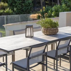 Tecka soldrevet LED-lanterne, bærbar, DuraTek 25cm