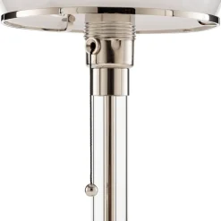 TECNOLUMEN Wagenfeld WG24 bordlampe med glasfod