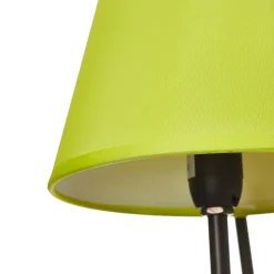Tekstil gulvlampe Colori med 5 lyskilder farvet