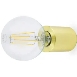 Ten - minimalistisk væglampe satingylden