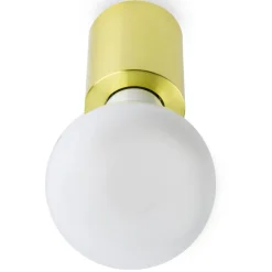 Ten - minimalistisk væglampe satingylden