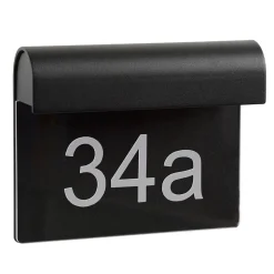 Thesi LED husnummerlampe, sort