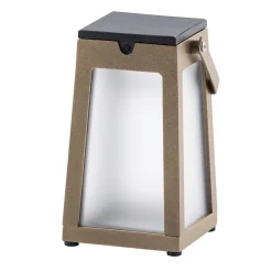 Tinka soldrevet lanterne, bærbar, muskat