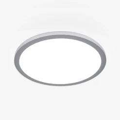 Titanfarvet LED loftlampe Aria, dæmpbar - 40 cm