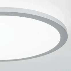 Titanfarvet LED loftlampe Aria, dæmpbar - 40 cm