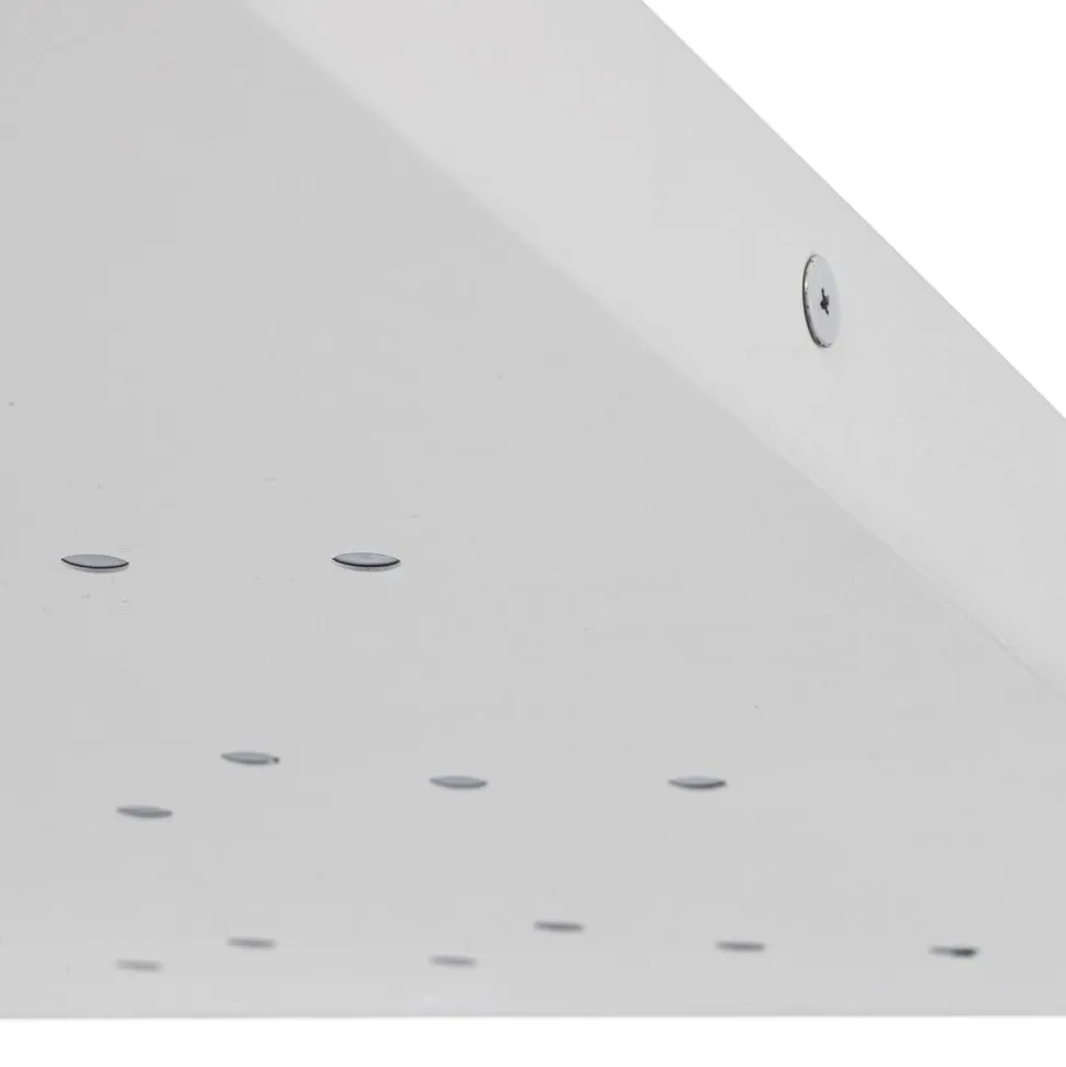 Titus LED-loftlampe, hvid, 75x75 cm